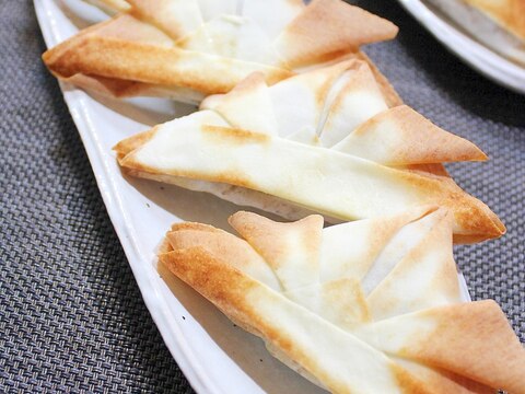 子供の日に♪兜の春巻き☆ノンフライヤーで楽々♪